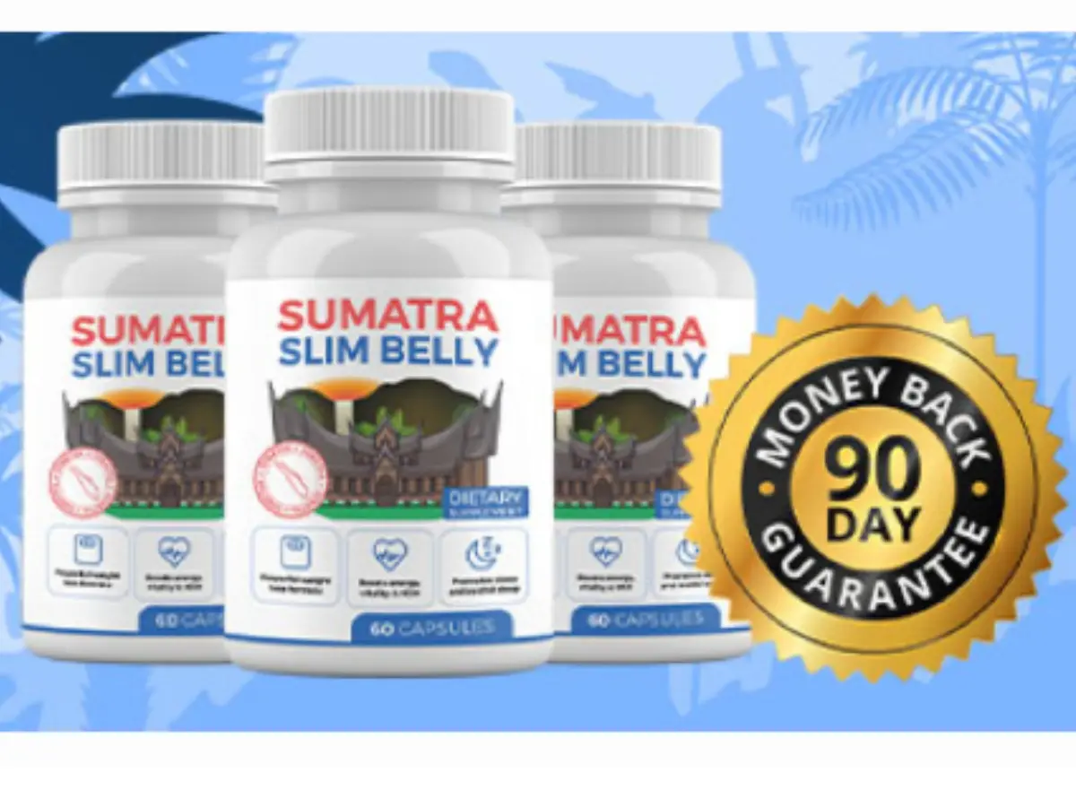 Belly fat burning tonic supplement bottle