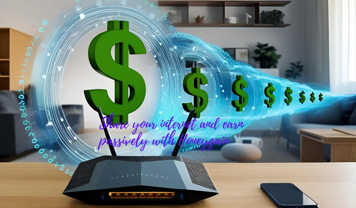 passive income apps that actually pay—the Honeygain app