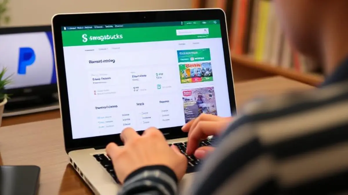 Swagbucks user dashboard showing how to Earn Money Online with Swagbucks