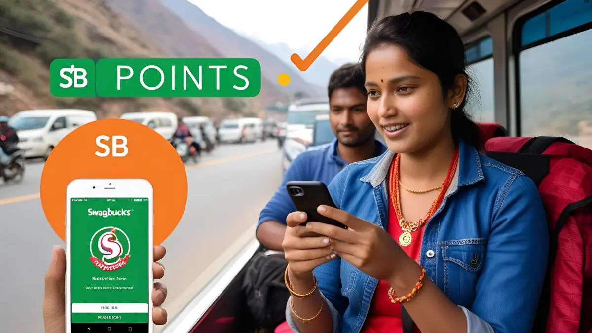 Earn money on the go using the Swagbucks mobile app