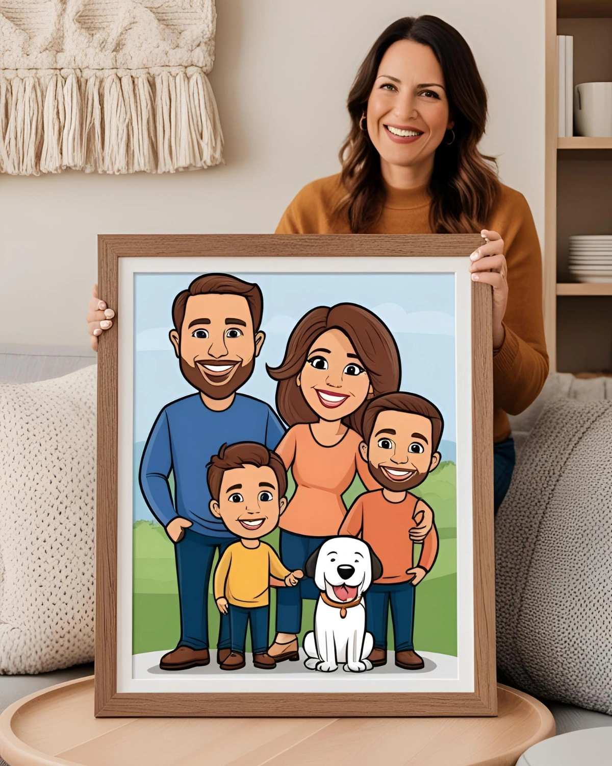 Custom Family Portrait - Top 10 Mother's Day Gifts on Amazon
