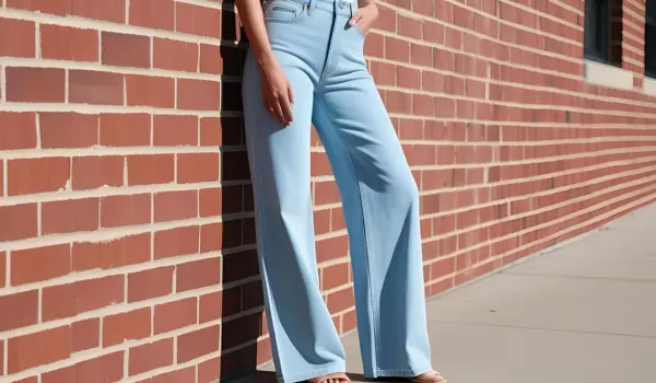 Wide-Leg High-Waisted Jeans with a Sustainable Edge- Amazon Trending Fashion 2025
