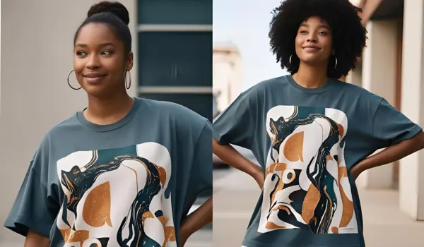 Oversized Graphic T-Shirts with Artistic Flair - Amazon Trending Fashion 2025