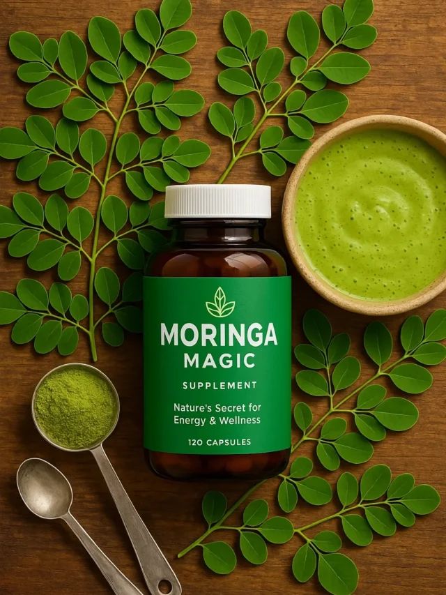 Moringa Magic Supplement – Unlock Natural Energy & Wellness