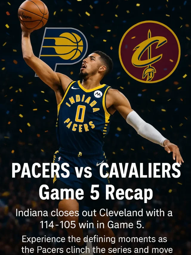 Indiana Pacers vs Cleveland Cavaliers Game 5 Highlights | NBA Playoffs 2025